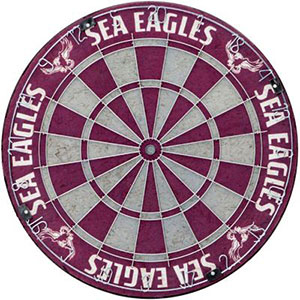 Sea Eagles Dartboard