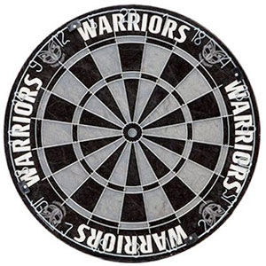 Warriors Dartboard Warriors Dartboard